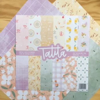 SUPER DEAL **40%** Iriri Estudio Paper Kit Tatita 30x30cm