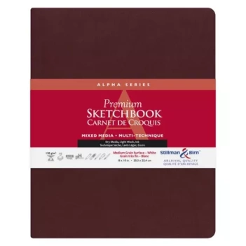 Sketchbook Premium Mixed-media 150 g/m² Stillman & Birn 14x21cm