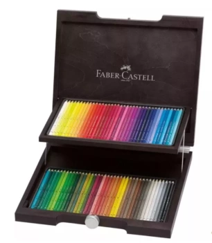 Faber-Castell Luxury Wooden Box 72 Albrecht Dürer Watercolour Pencils 