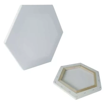 Bastidor Entelado Hexagonal Phoenix 20x20cm