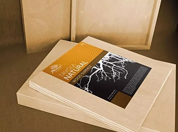 Tablero de Madera Natural Phoenix 30x30cm