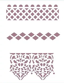 Dayka Trade Stencil K-139 15x21cm 