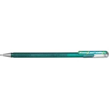 Bolígrafo de gel Verde Hybrid Dual Metallic Pentel