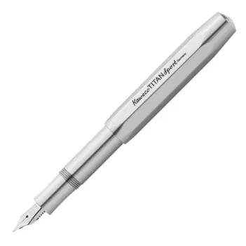 Pluma estilográfica Titan Sport Silver Kaweco Fina 0.9mm