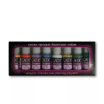 Kit de pintura de modelismo Game Extra Opaque Vallejo