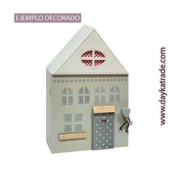 Dayka Trade House with Keys 22x32cm