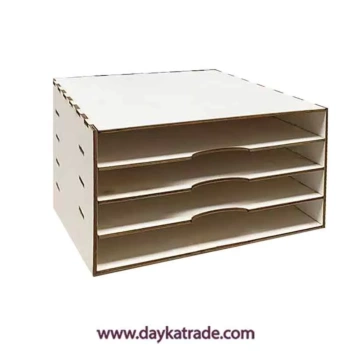 Mueble organizador de papeles de Scrap Dayka