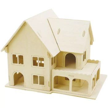 Kit de construcción 3D Casa con porche