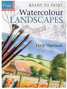 Ready to Paint Watercolour Landscapes by T Harrison (English)