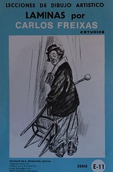 Artistic drawing sheets Blue Series E11 Clowns C Freixas Castellano