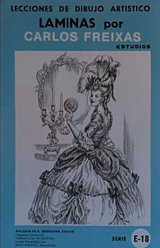 Láminas por Emilio  Freixas Serie azul- E Serie E18 Estampas de Rococó