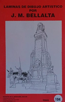 Artistic drawing plates 104 Madrid JM Bellalta Castellano