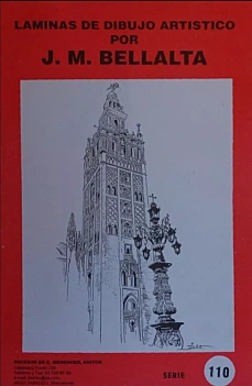 Artystyczne tabliczki rysunkowe autorstwa J.M. Bellalta 110 Sevilla