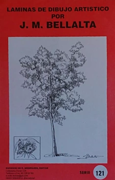 Artistic drawing plates 121 Trees I JM Bellalta Castellano