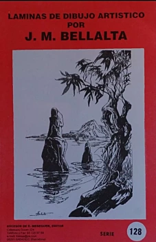 Artistic drawing plates 128 Landscapes III JM Bellalta Castellano
