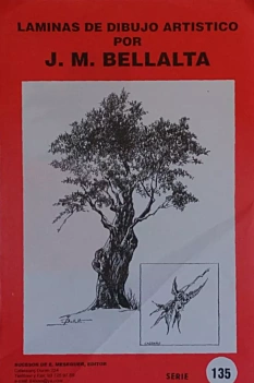 Płyty z rysunkami artystycznymi J.M. Bellalta 135 Drzewa II