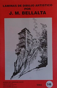 Płyty z rysunkami artystycznymi autorstwa J.M. Bellalta 146 Cuenca