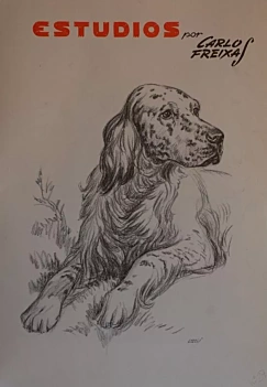 Badania Freixas Artwork by cars ES27 Dogs