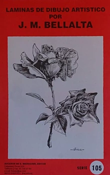 Płyty z rysunkami artystycznymi J.M. Bellalta 105 Kwiaty I