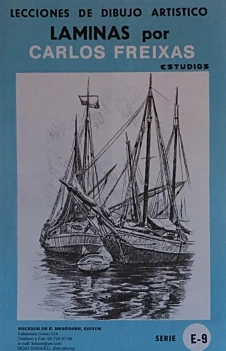 Artistic drawing sheets E09 Marinas E Freixas Castellano