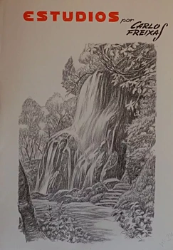 Artistic drawing studies ES24 Landscapes 2 C Freixas Castellano