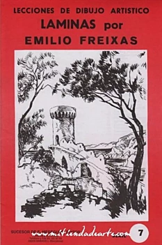 Artistic drawing plates SR07 Landscapes and seascapes E Freixas Castellano