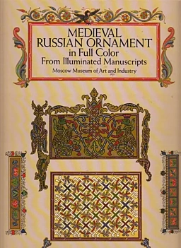 Medieval Russian Ornament in Full Color From Illuminated Manuscripts Varios Inglés