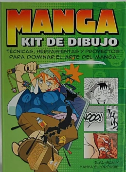 Manga Zeichnungsset Verschiedene Spanisch