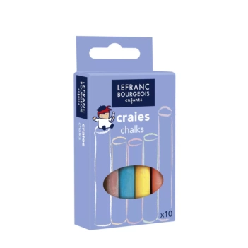 Set de 10 tizas de colores Lefranc Bourgeois
