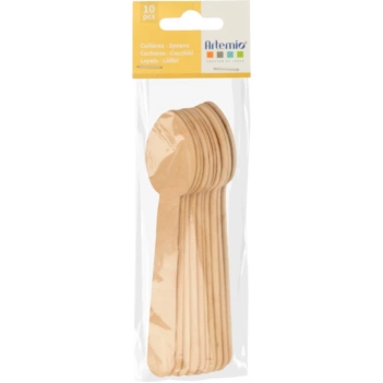 Artemio Set 10 Wooden Spoons 