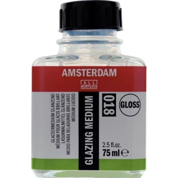 Médium acrílico para veladuras brillante 018 Ámsterdam 75ml