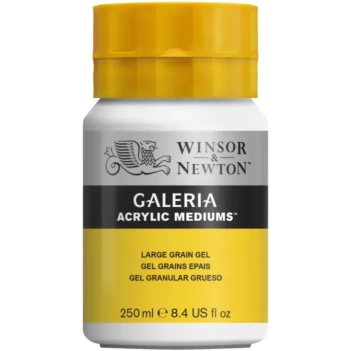 Winsor & Newton Galeria Acrylic Mediums Large Grain Gel  250ml