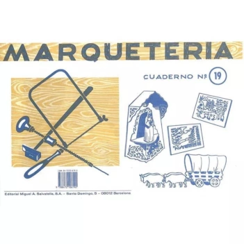 Marquetería. Cuaderno nº19: Carro con animales, cuadros ...