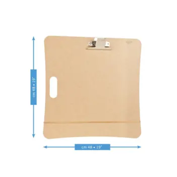 Tablero soporte para dibujo con pinza M/A60-M Mabef 24x37cm