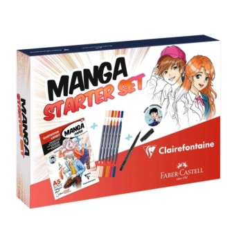 Set iniciación Manga con bloc y rotuladores Clairefontaine