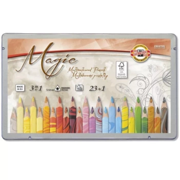 Caja de 24 lápices Magic Koh-I-Noor