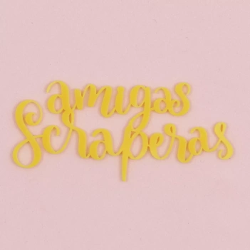 Die-Cut de Metacrilato Amigas Scraperas Mi Tienda de Arte


