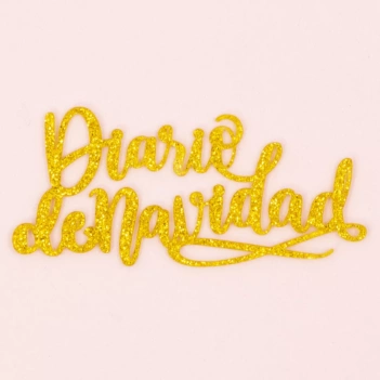 SUPER OFERTA **60%** Die-Cut de Metacrilato Diario de Navidad Craftelier