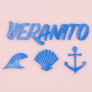 Die-Cut de Metacrilato Veranito Mi Tienda de Arte

