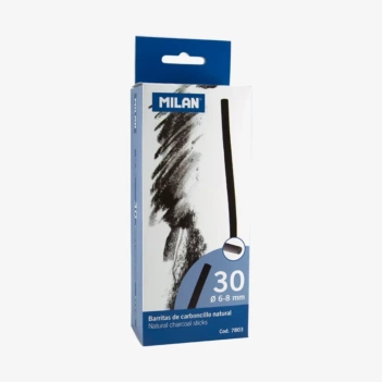 Caja carboncillos Ø6-8mm 30 unidades