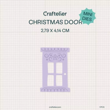 Craftelier Mini Christmas Door Die 