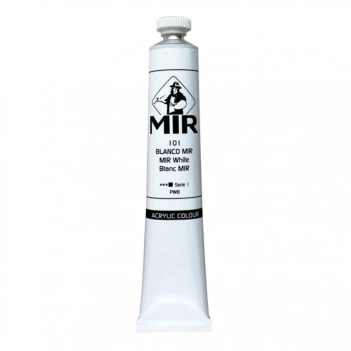 Tube Acrylique Crémeux 101 Blanc S1 Mir 60ml