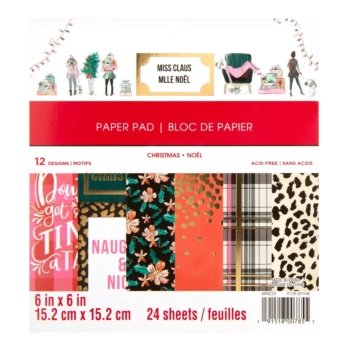 Set de scrapbooking Miss Claus Craft Smith 30x30cm