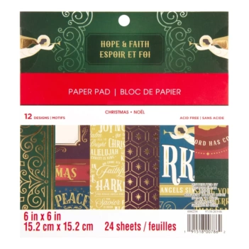 Set de scrapbooking Hope and Faith Craft Smith 30x30cm