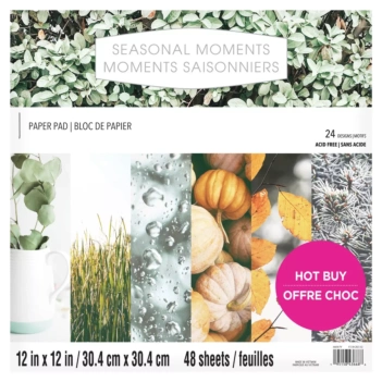Set de Scrapbooking Momentos Estacionales Craft Smith 30x30cm