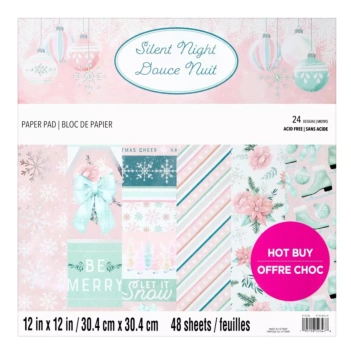 Set de Scrapbooking Silent Night Craft Smith 30x30cm

