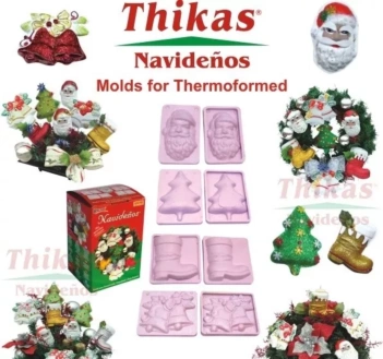SUPER DEAL **70%** Thikas Christmas Moulds for thermoforming