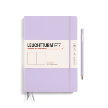 Leuchtturm1917 Notebook Composition Lilac plain hardback B5