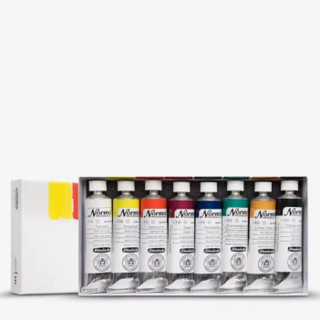 Set de 8 tubos de óleo Norma Professional Schmincke 20ml