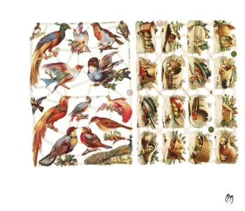 Creativ Company Vintage Cards Birds 